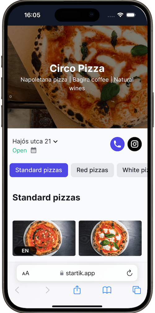 Startik app preview