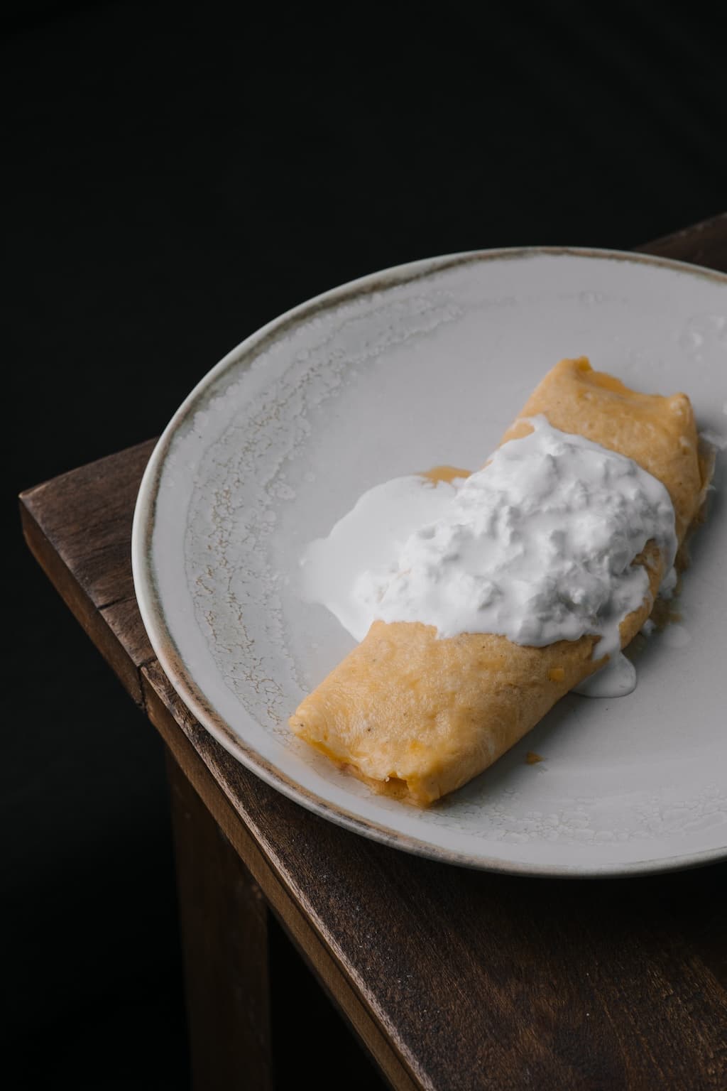 Omelette Le Franse with salmon