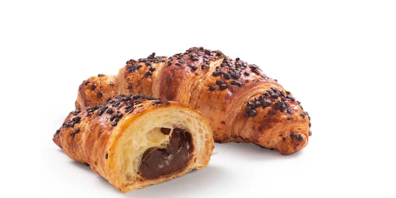 Croissant kakaowo-orzechowy