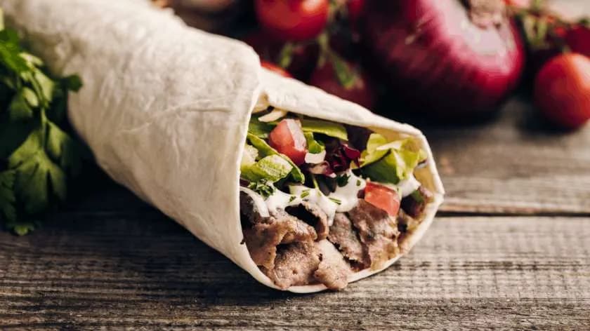 Duży lawasz "Mięsnyjesz"