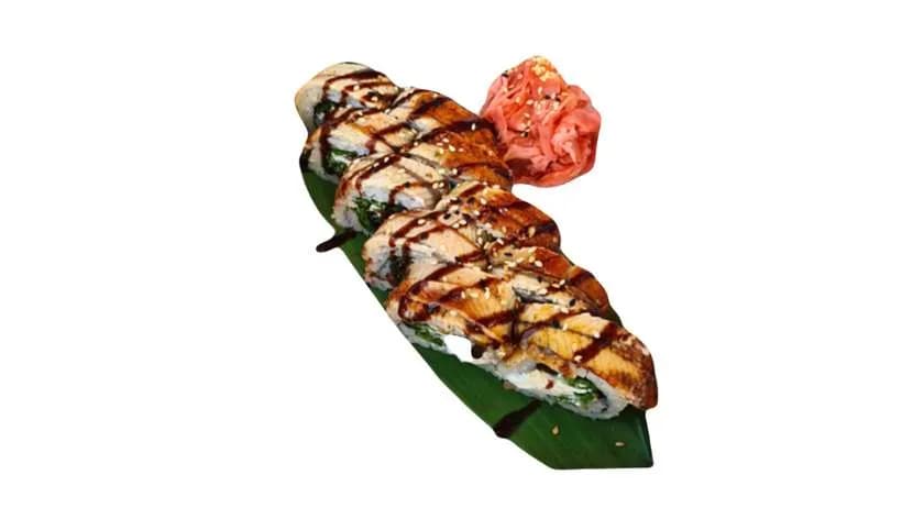 Roll California z Węgorzem