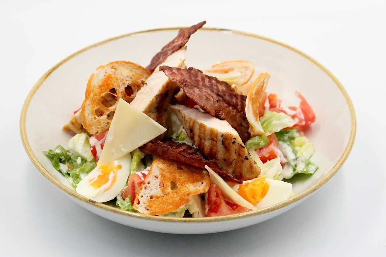 Ceasar Salad with Bacon