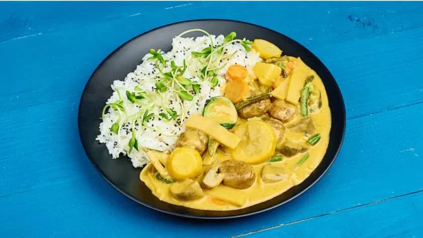 Tajskie Klopsiki w Żółtym Curry