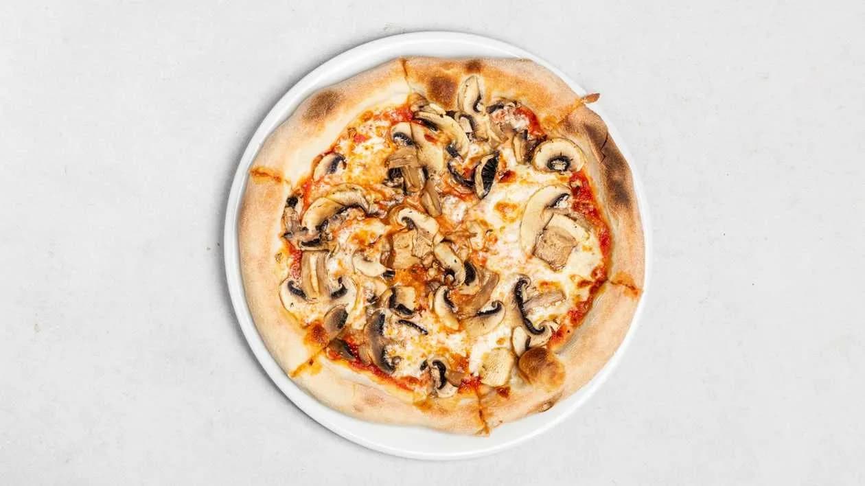 Pizza Funghi / vegan
