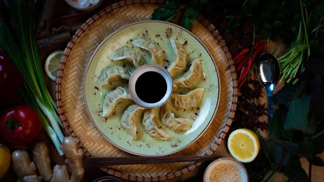 Gyoza with Shrimp (5 pieces)