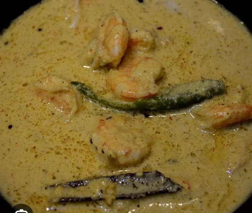 Prown malai curry