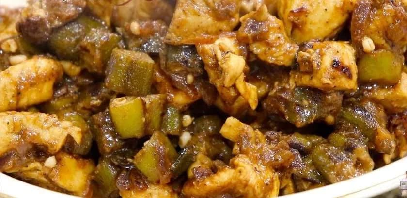 Chicken Bhindi