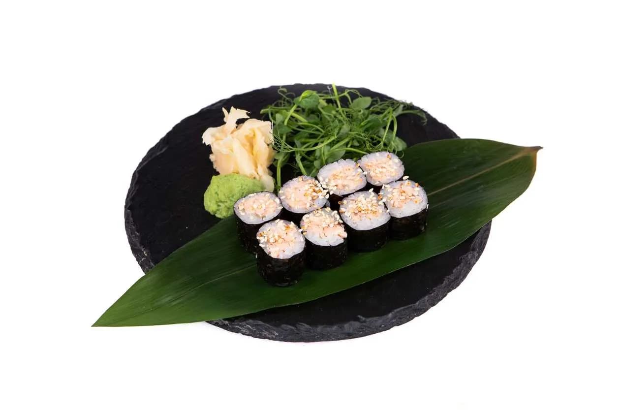 Hosomaki with Roasted Salmon