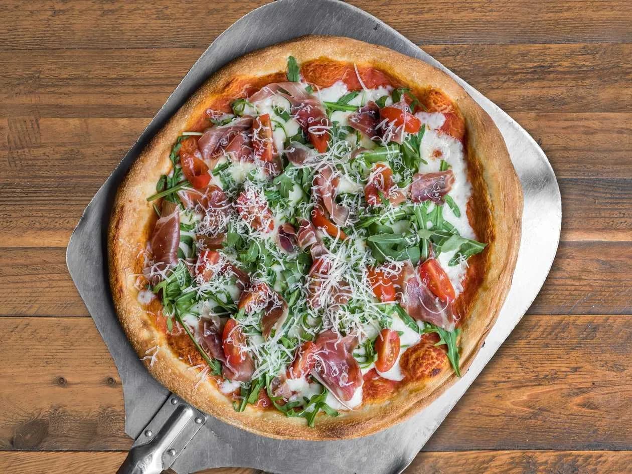 Pizza with Prosciutto