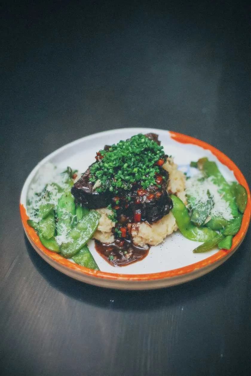 Beef Cheeks in Wine Sauce