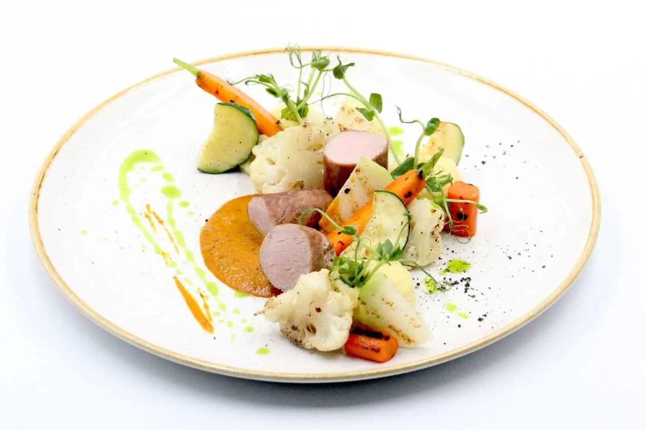 Pork tenderloin roulade