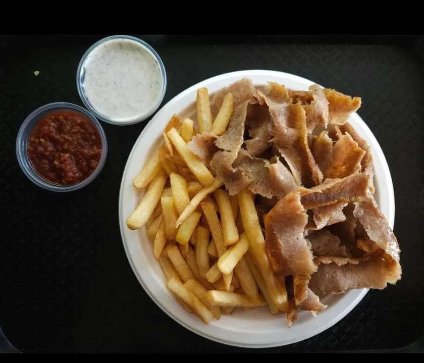 Meat and French Fries Set