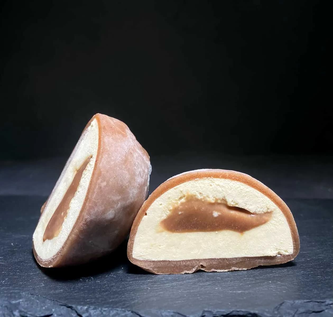 MOCHI czekoladowo-kawowa z karmelem🍫