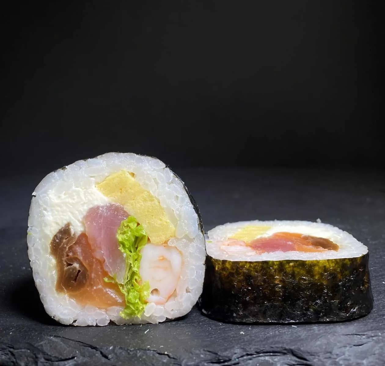 Futomaki Rainbow (6 sztuk)