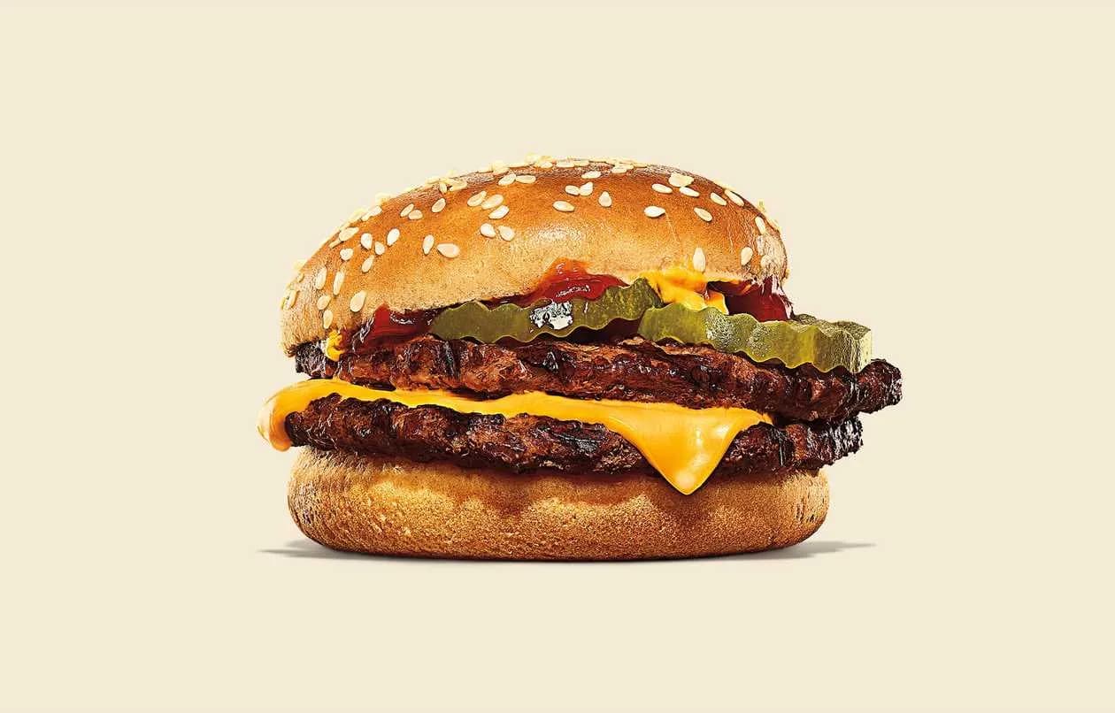 Plant-Based Double Cheeseburger