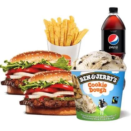 B&J Deals Whopper for Two