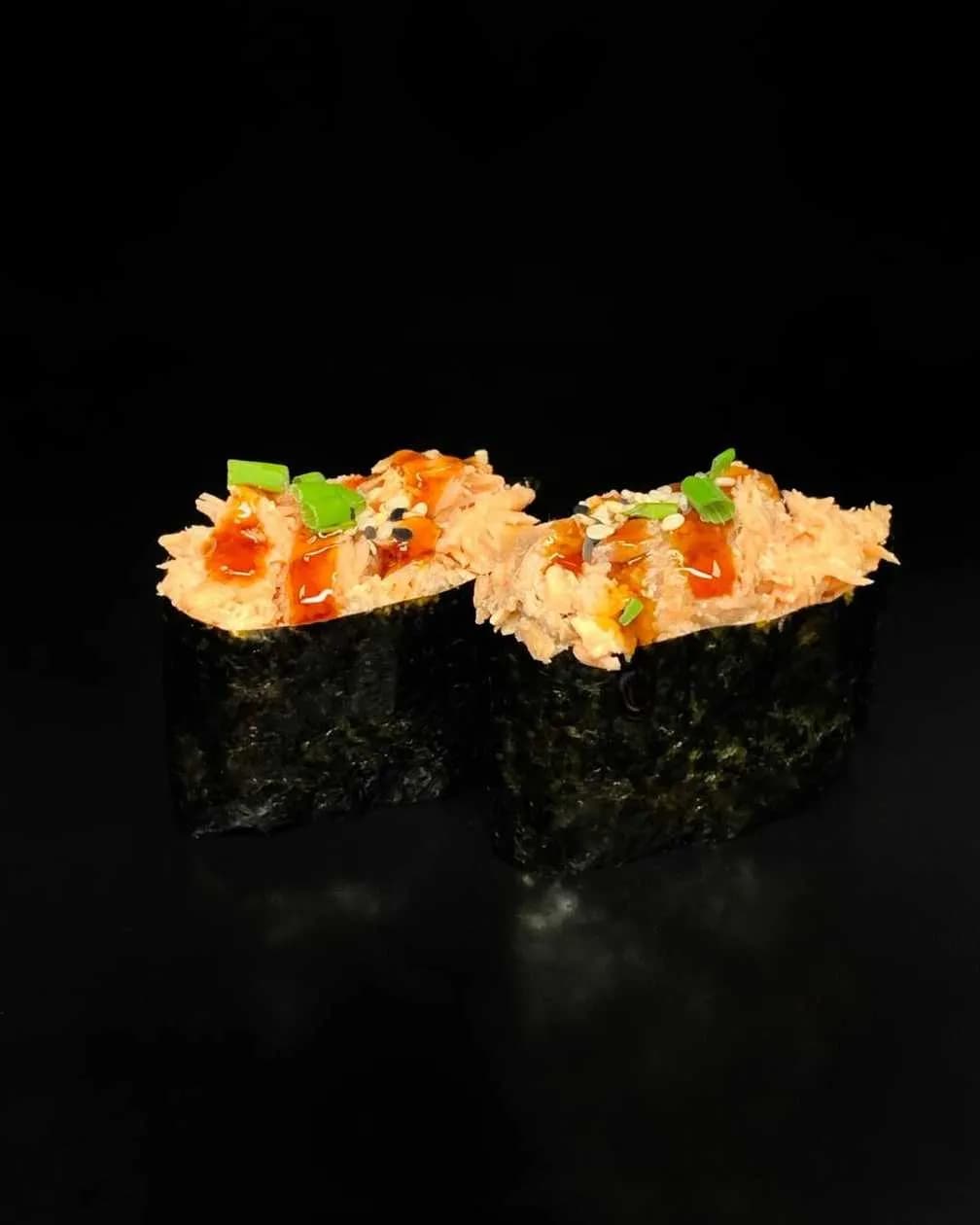 Gunkan Roasted Teriyaki Salmon