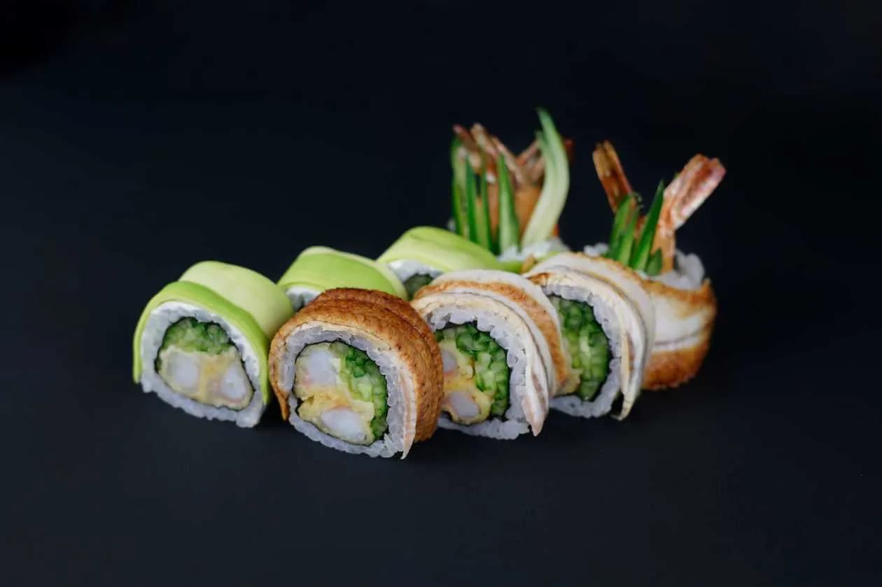 California Gold Dragon Roll