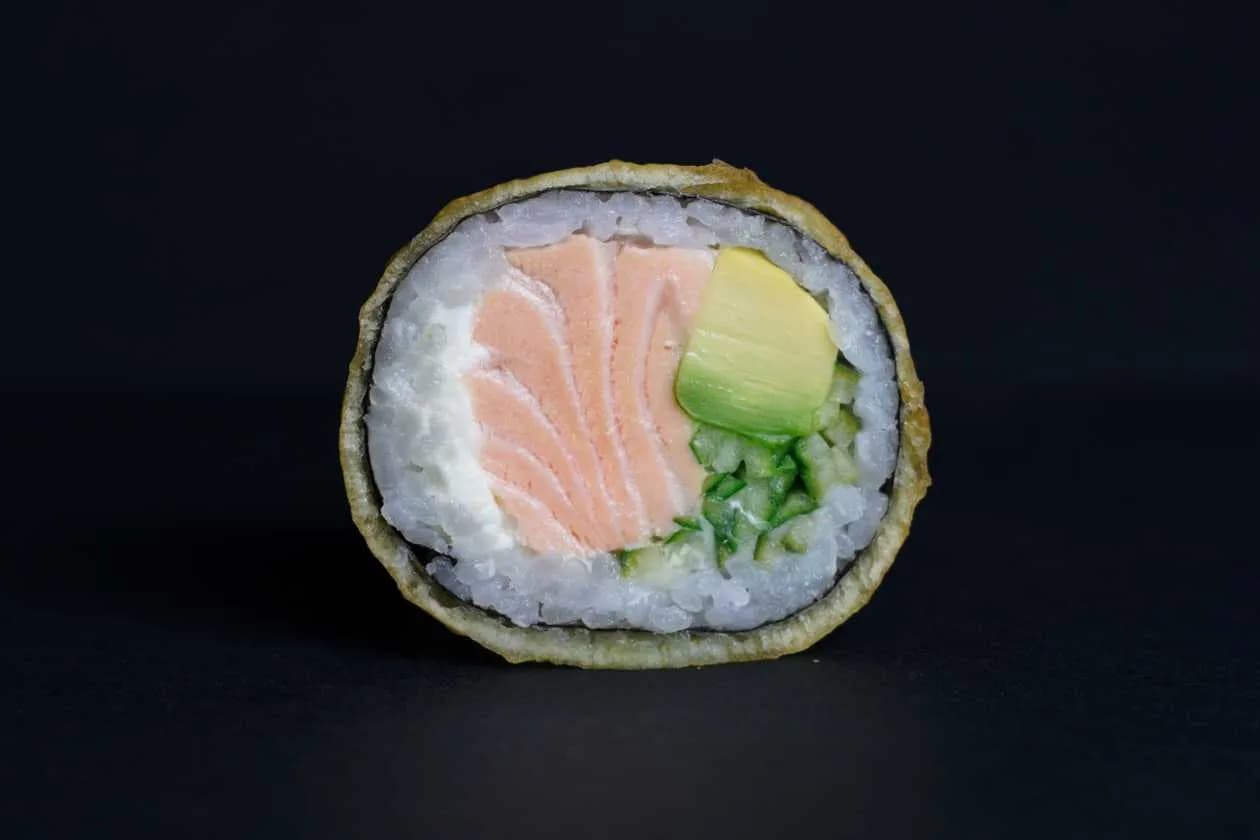 Futomaki Sake Tempura