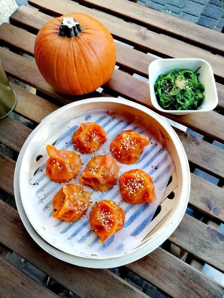 Jiaozi Pumpkin, Leek & Mun Mushroom