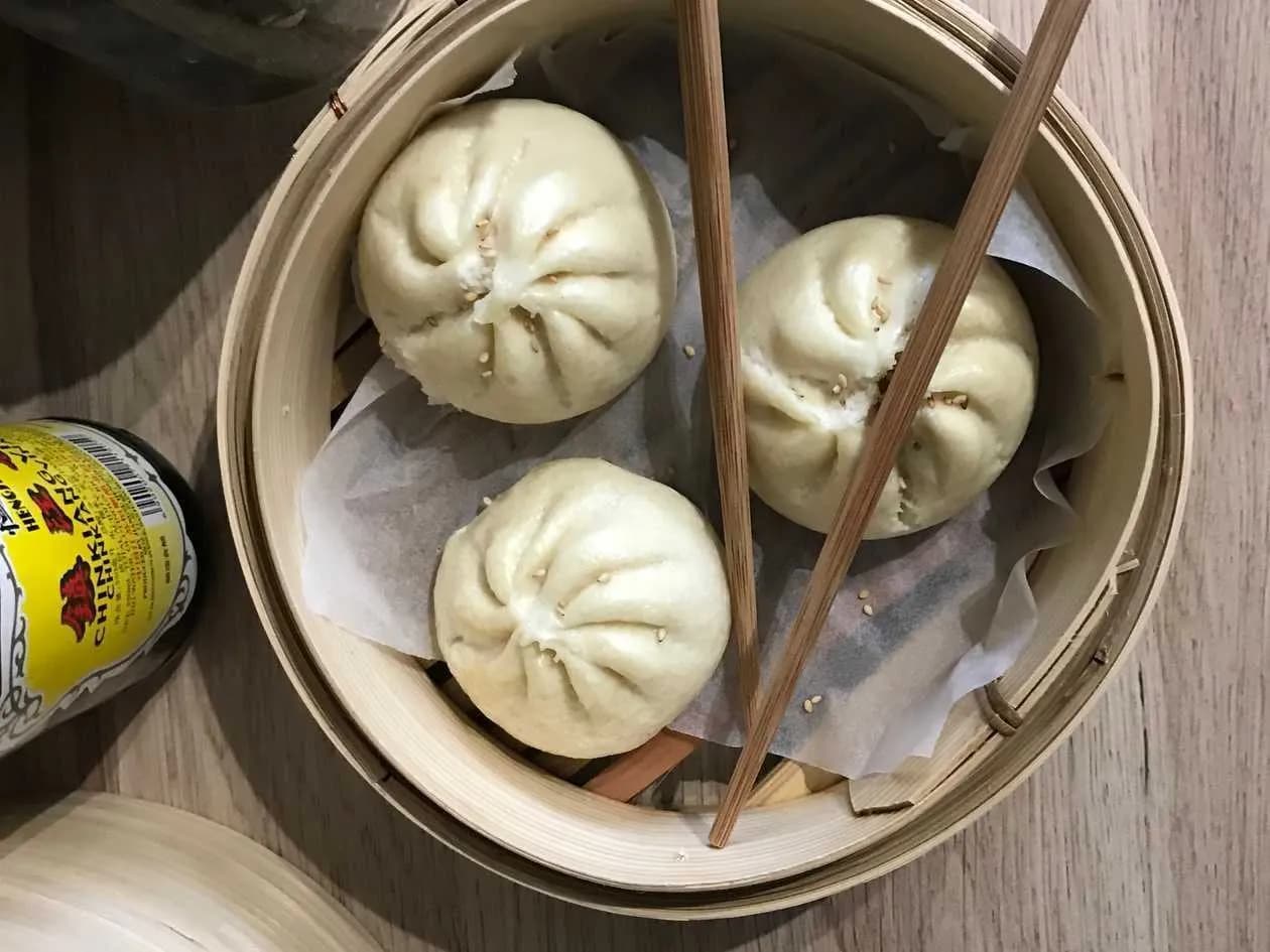 Baozi with Chicken Hoisin