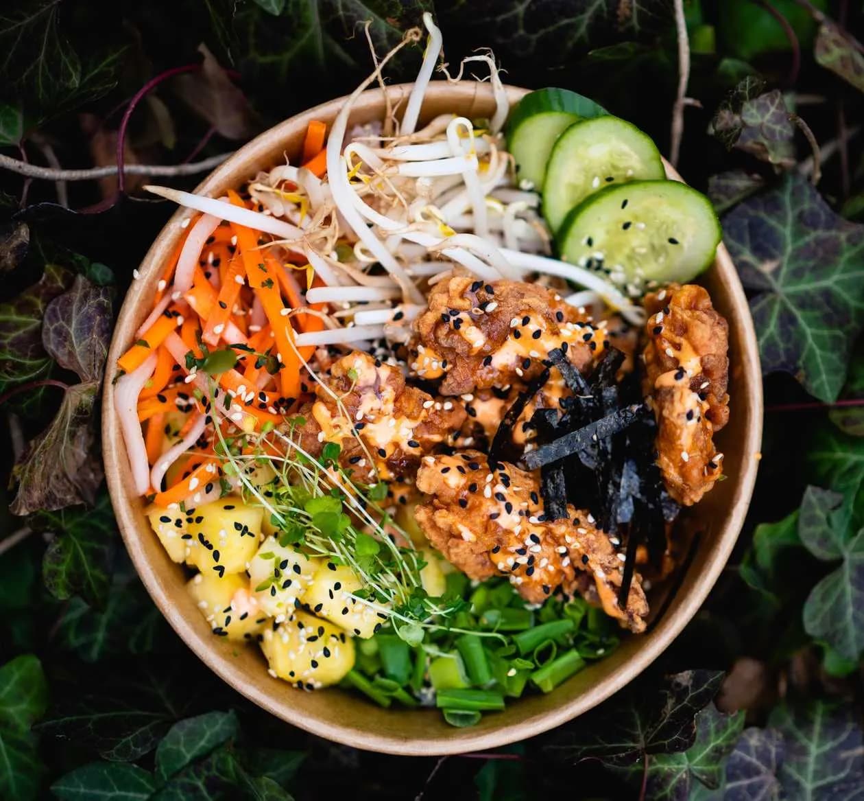 Mochiko Chicken Bowl