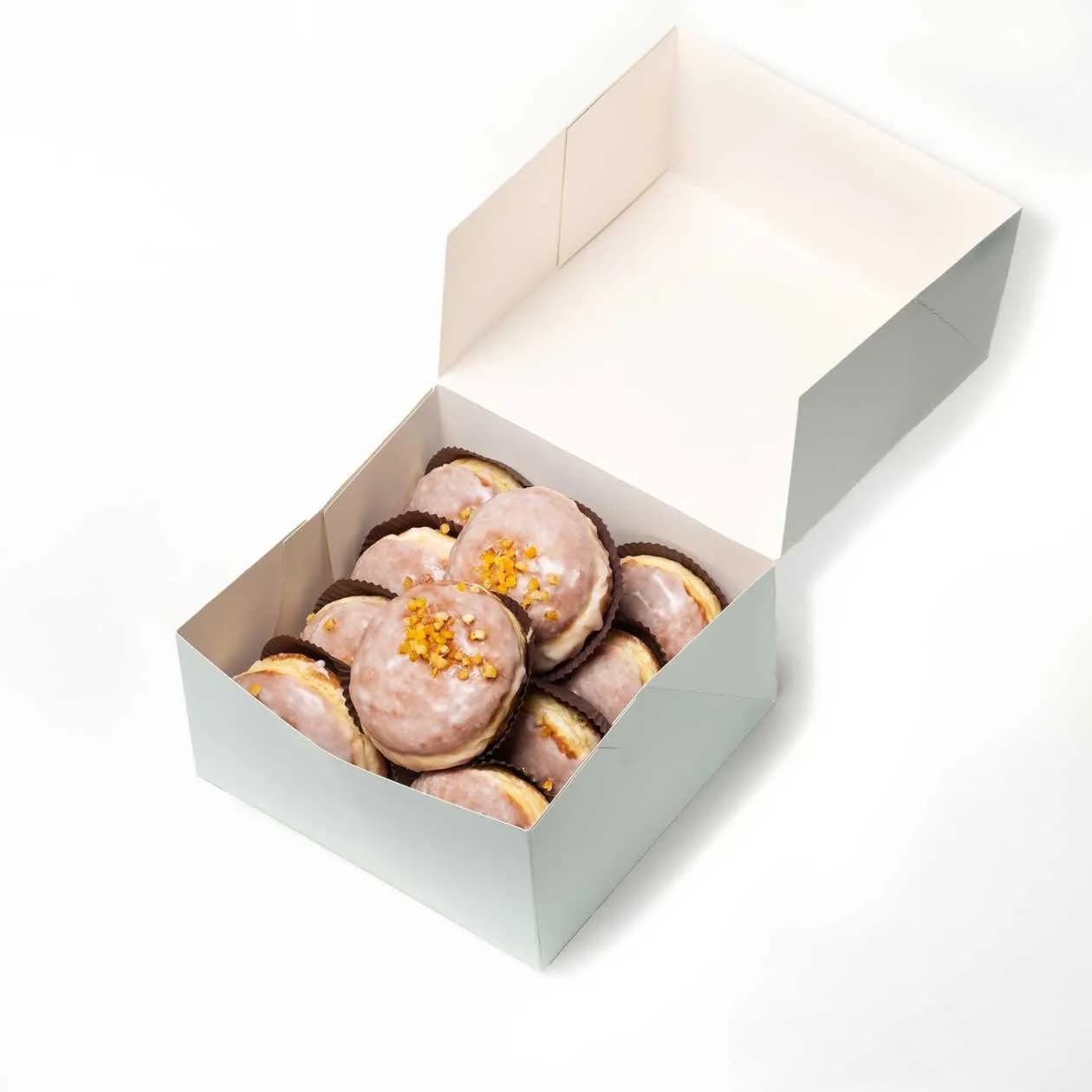 Set of 9 Donuts + 1 as a Gift (Donuts with Rose)
