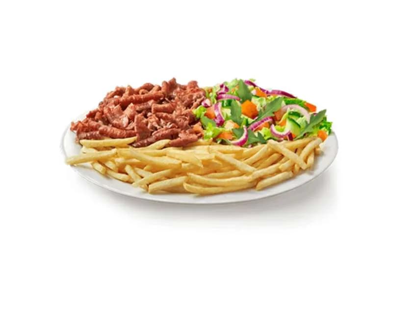 Kebap Fit na talerzu