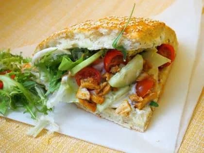 Kebab in Bun with Fries