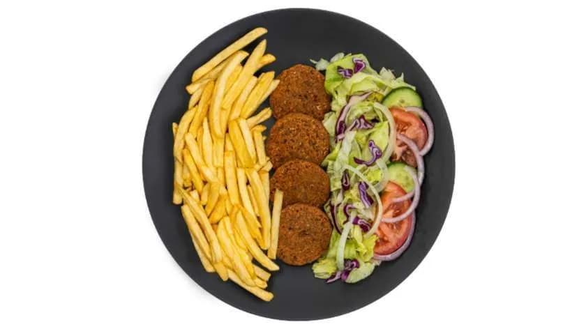 Falafel on a Plate