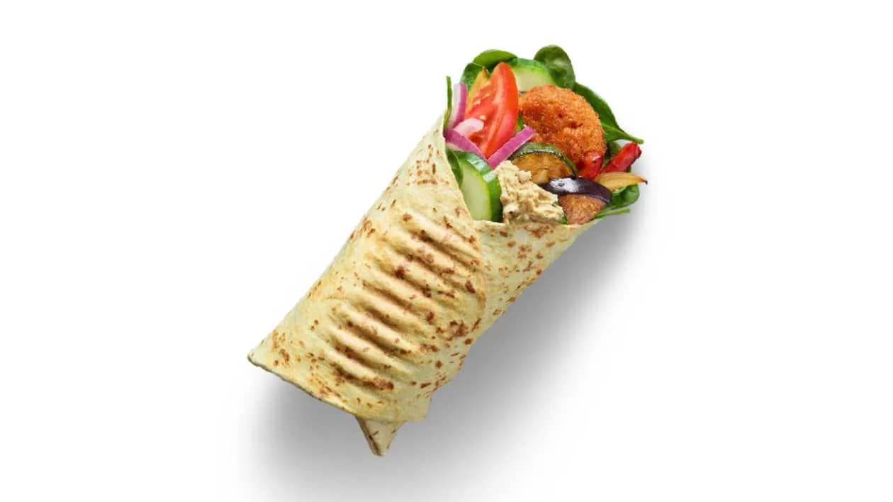 Tel Aviv Hummus Wrap