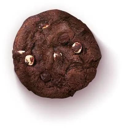 Chocolate Cookies with White Chocolate