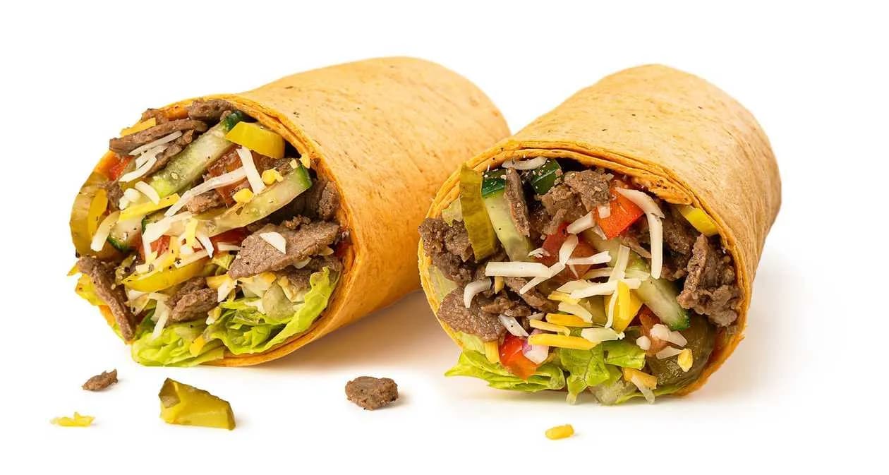 Steak with Cheese Wrap