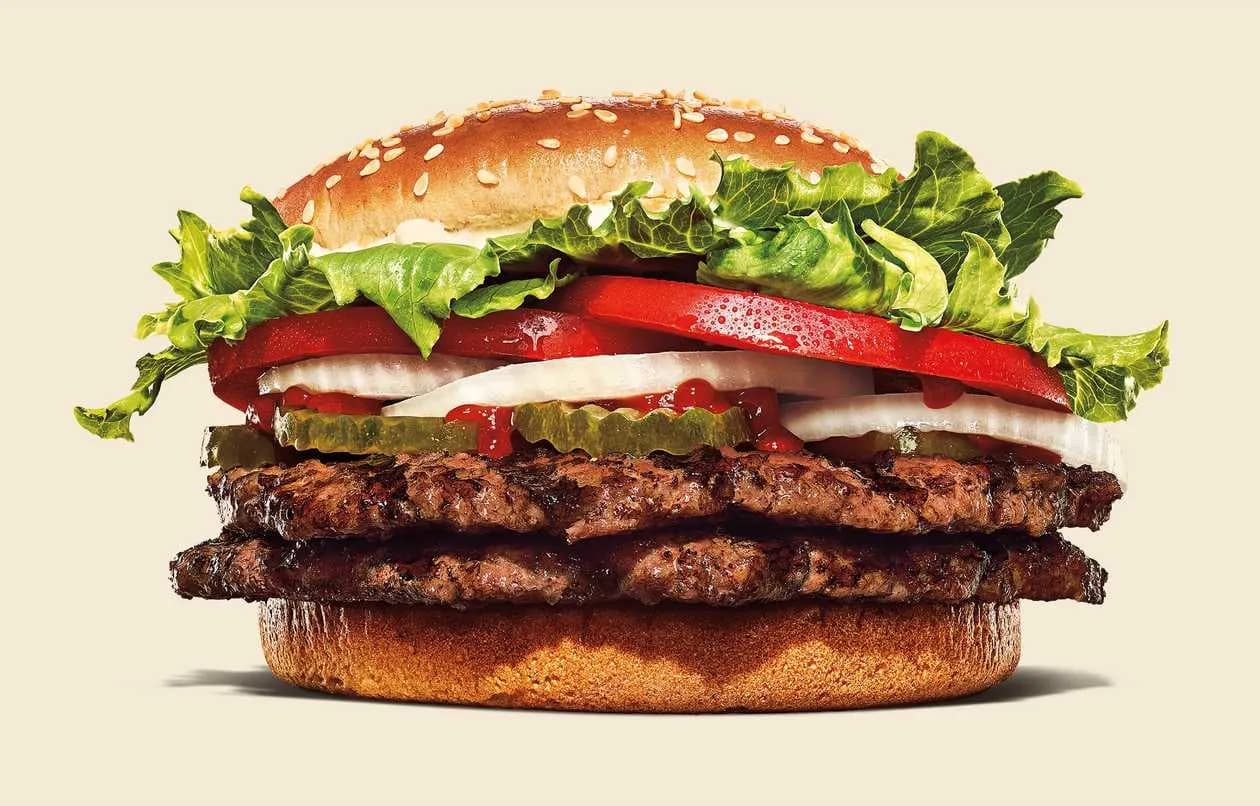 Double Whopper Burger