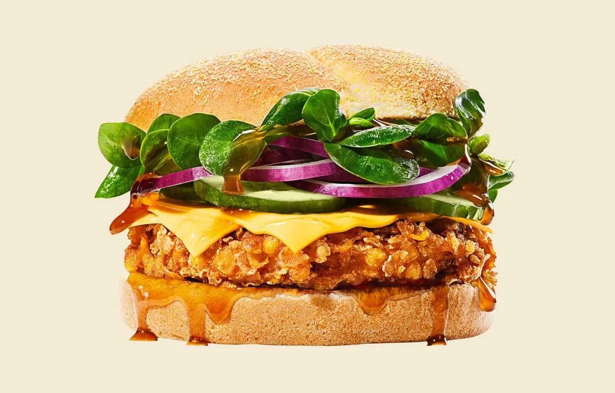 TeriyaKing Chicken Burger