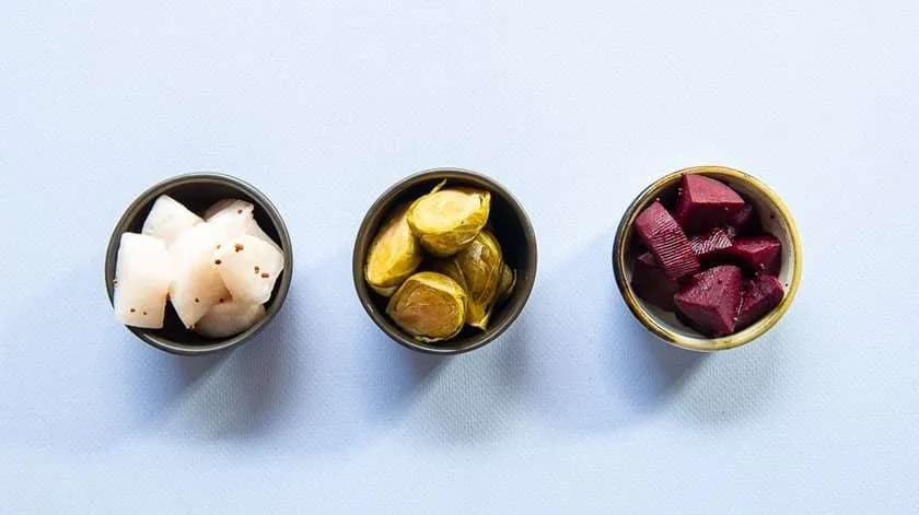 Zestaw trzech kiszonek