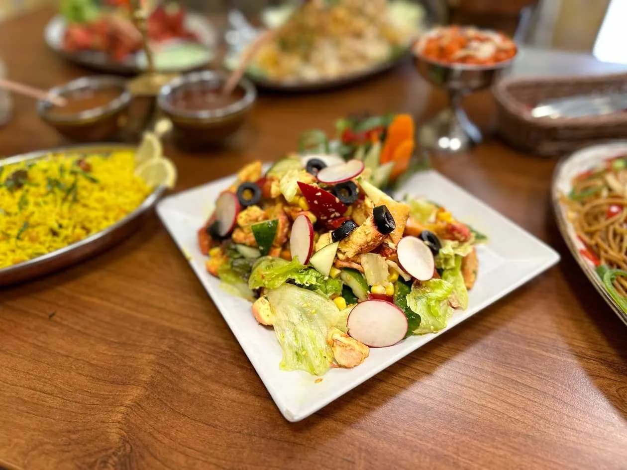 Haldi Special Chicken Salad