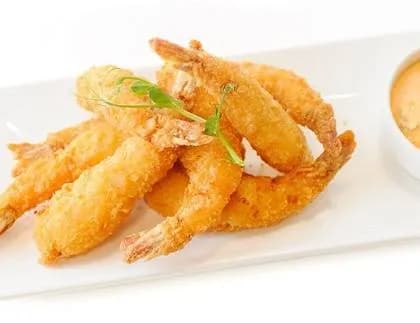 Krewetki Panko z 2 Sosami