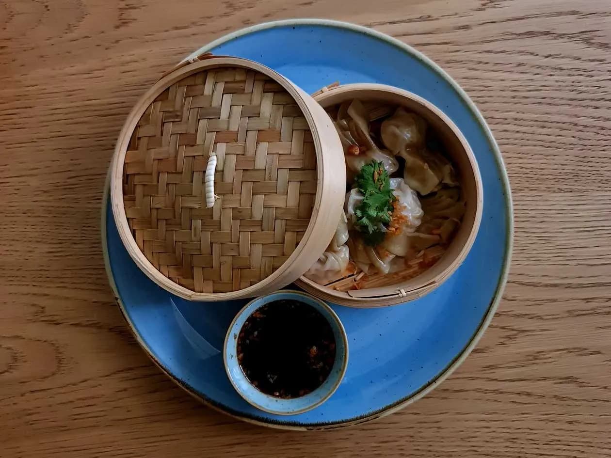 Steamed dumplings with shrimp (6pcs)