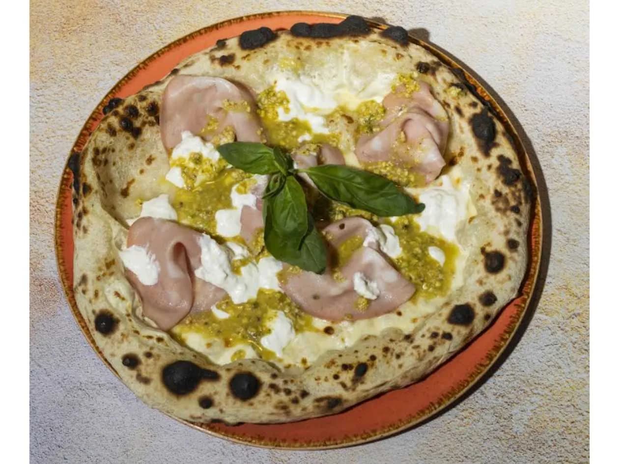 BIANCA MORTADELA E PISTACHIO