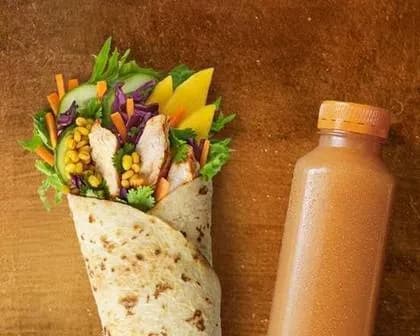 Wrap Tajski + Sok
