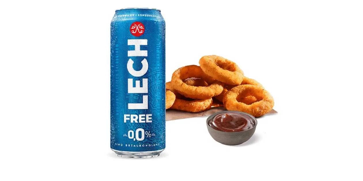 6x Onion Rings + Lech Free 0,0%