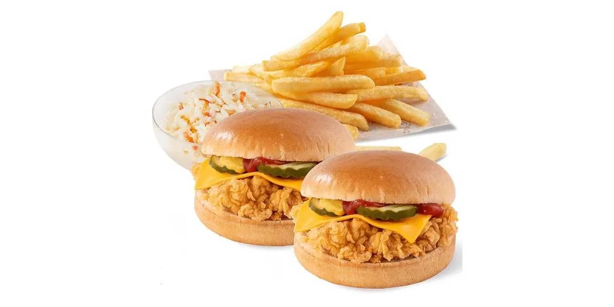 Cheeseburger Menu