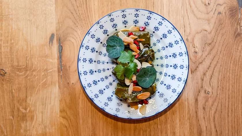 Dolma with Roasted Almonds