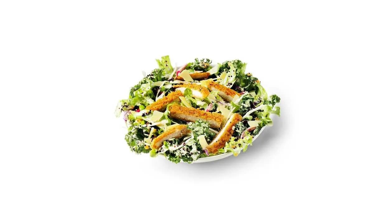 Crispy Chicken Caesar Salad