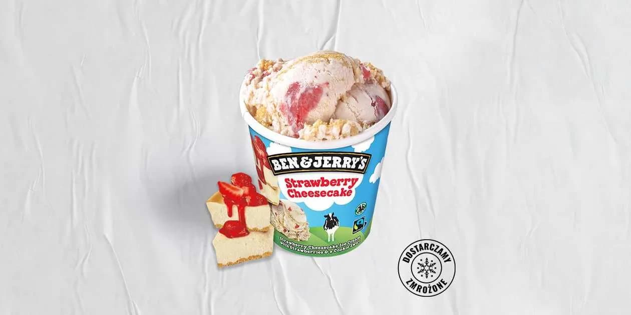 BEN&JERRY’S STRAWBERRY CHEESECAKE 465 ML