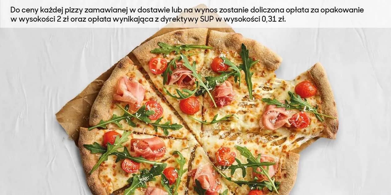 PIZZA PROSCIUTTO E RUCOLA Duza