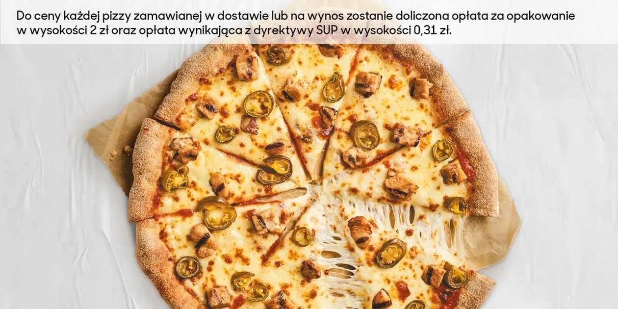 PIZZA OSTRY KURCZAK Duza