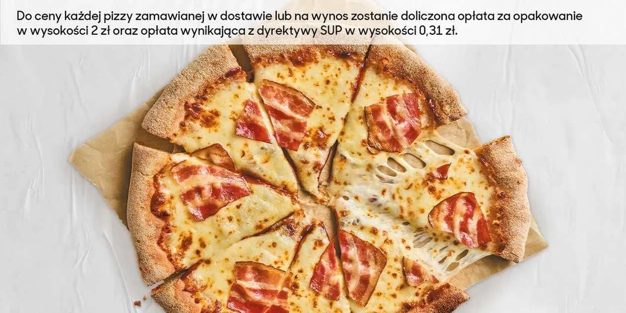 PIZZA BBQ BEKON Duza