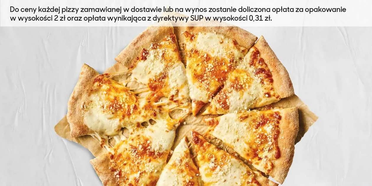 PIZZA SEROWA Duza